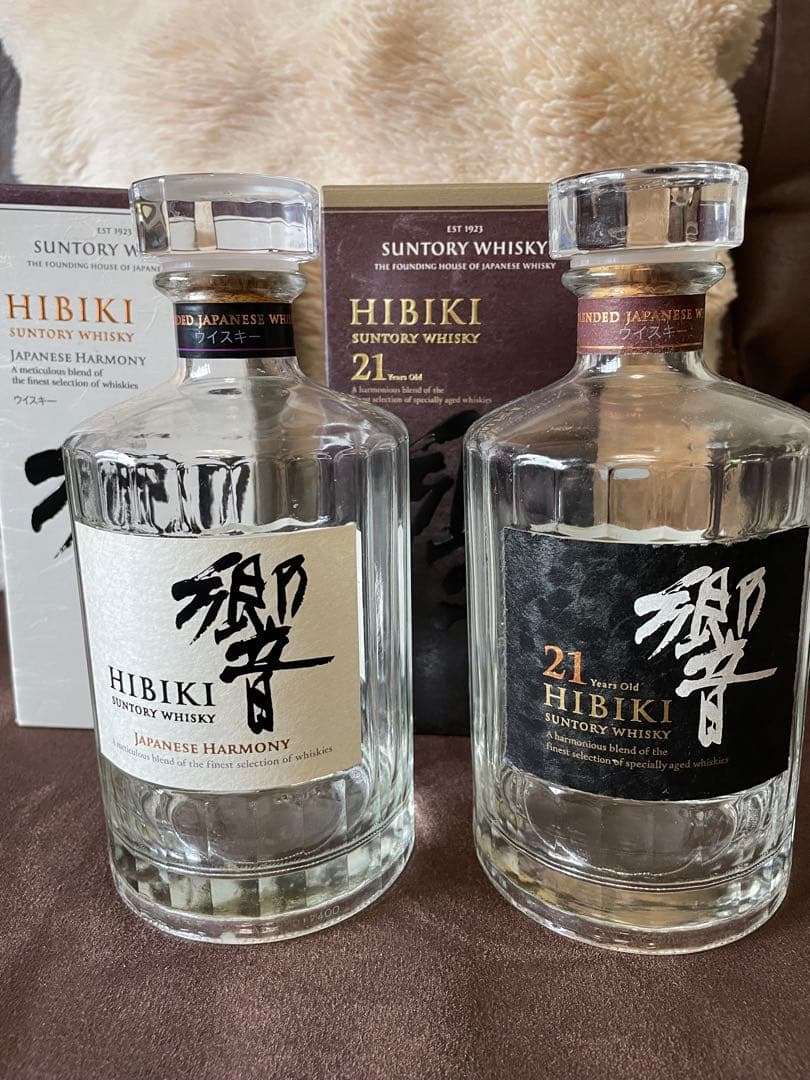 響21年&響ジャパニーズハーモニー空瓶箱付き