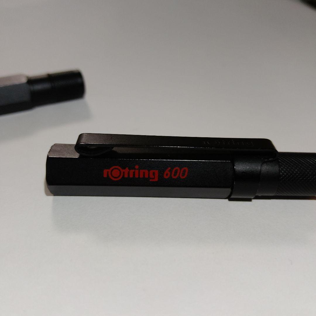 希少 Rotring 600g ボールペン 本体 黒 廃番