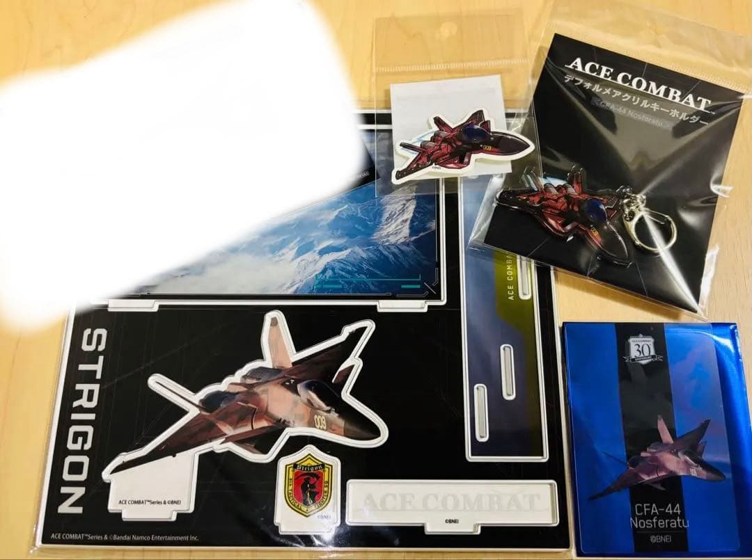 エースコンバット アクスタ キーホルダー ステッカー カード ポストカード