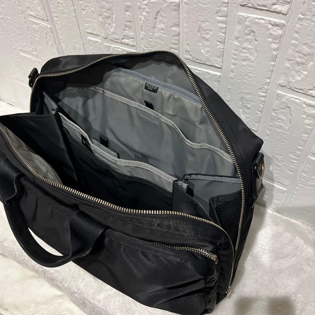 【美品】PORTER ポーター　リフト　ブリーフケース　2way 2層　ブラック