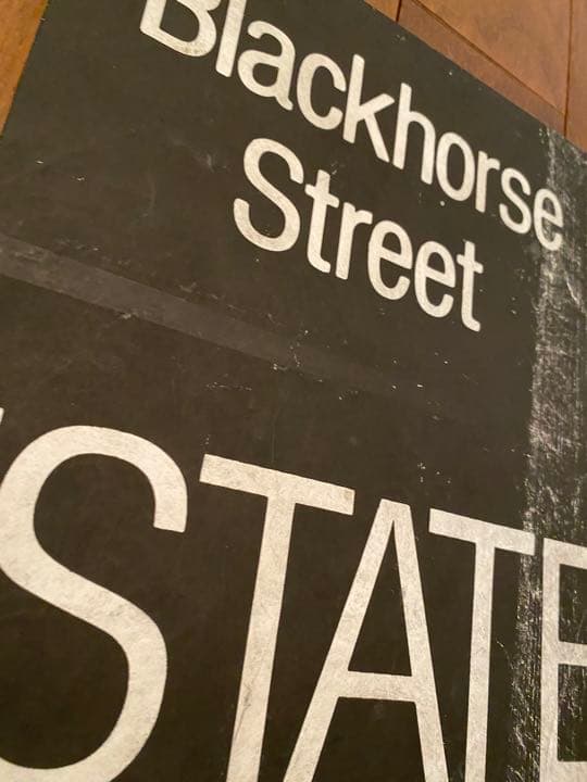 ヴィンテージ　バスサイン