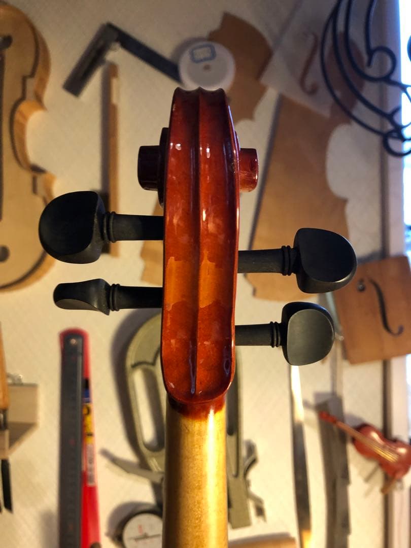 【訳あり特価.駒&魂柱調整済】HAG 中古バイオリン3/4 型名&製造年月日不明