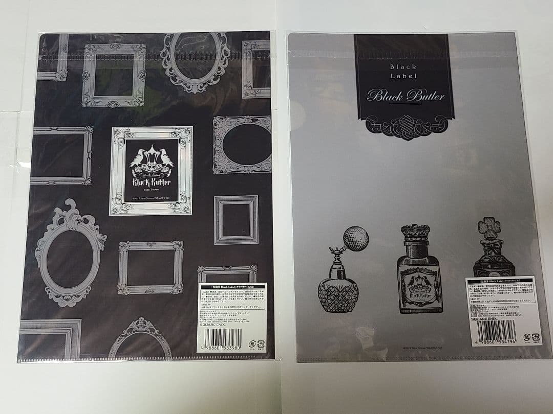 黒執事 Black Label ◆クリアファイル ◆クリアポスター