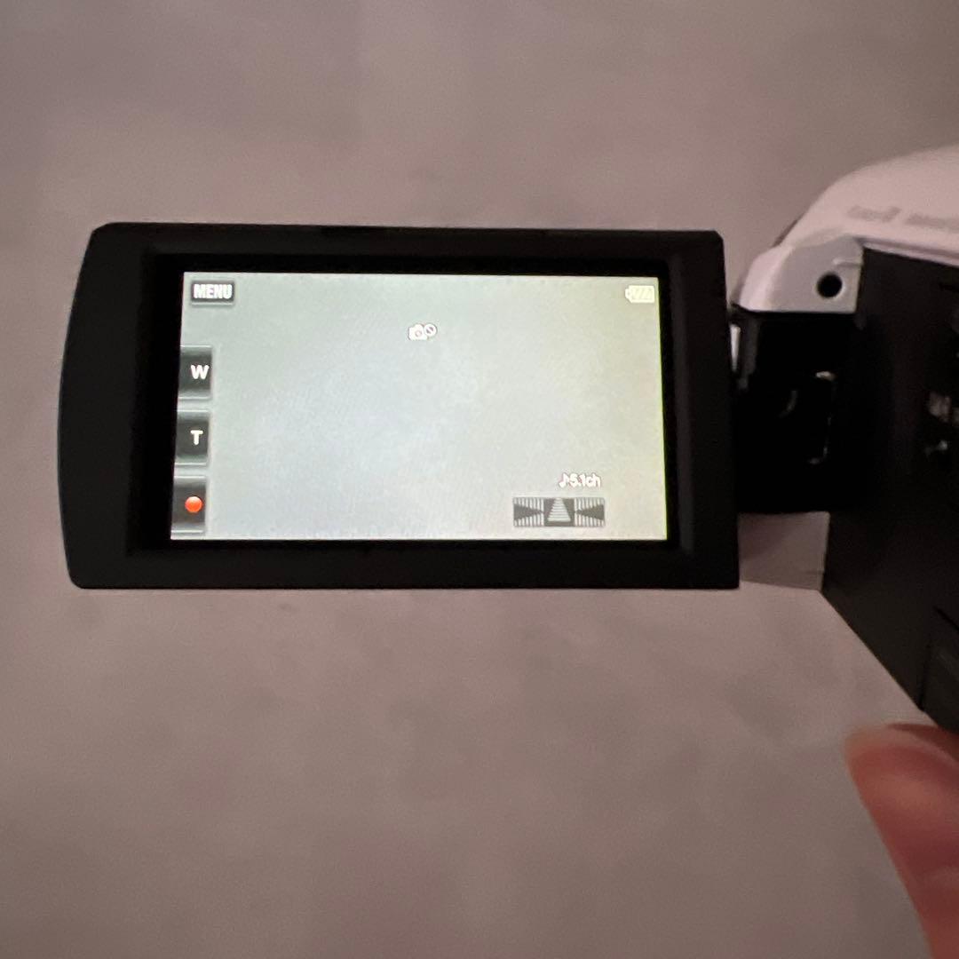 ソニー ビデオカメラ 60x HOR-PJ670 ホワイト　アクセサリーキット