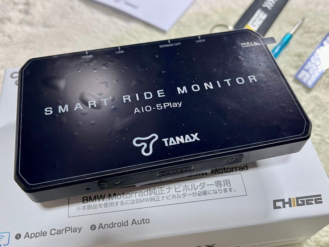 バイク用スマートモニター タナックス AIO-5 Play for BMW