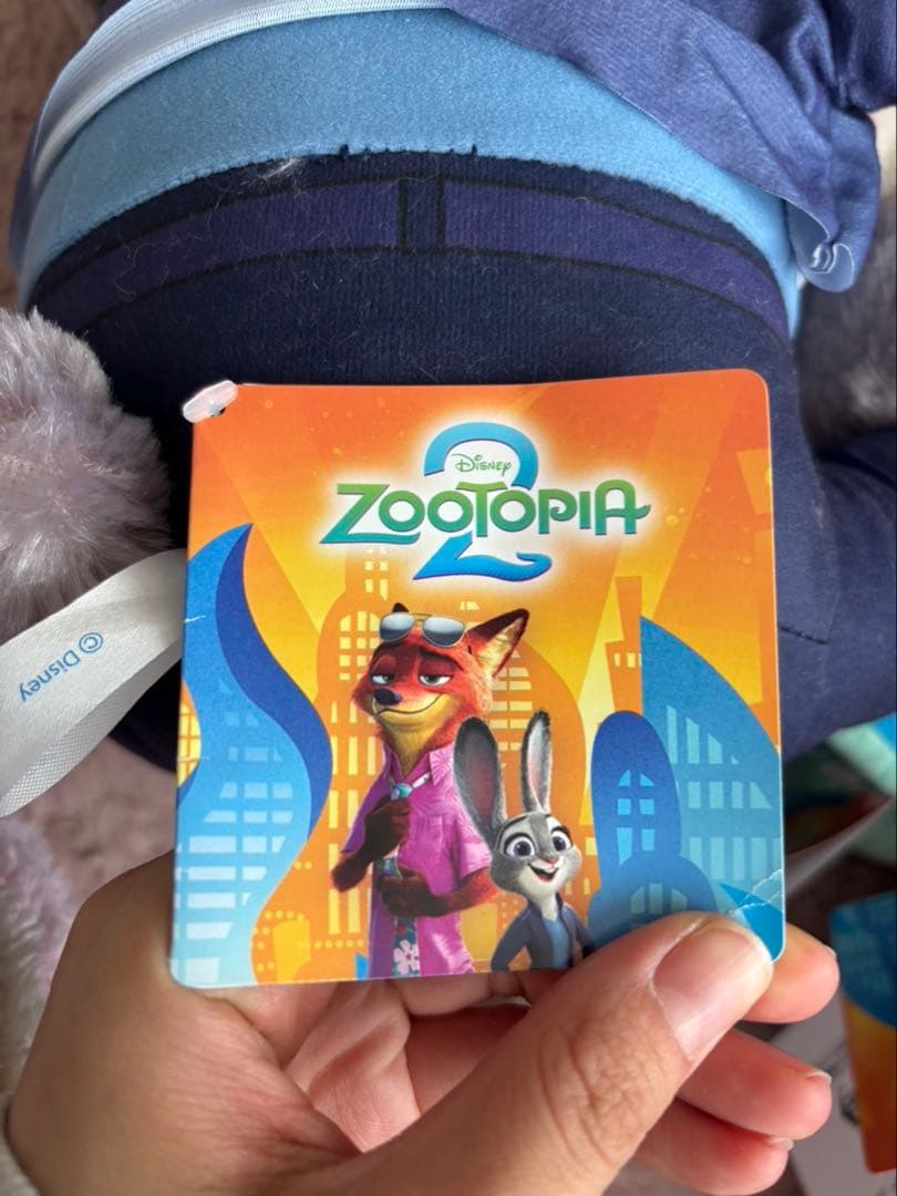 ズートピア2 スーパーラージぬいぐるみ　ニック・ジュディ・ゲイリー