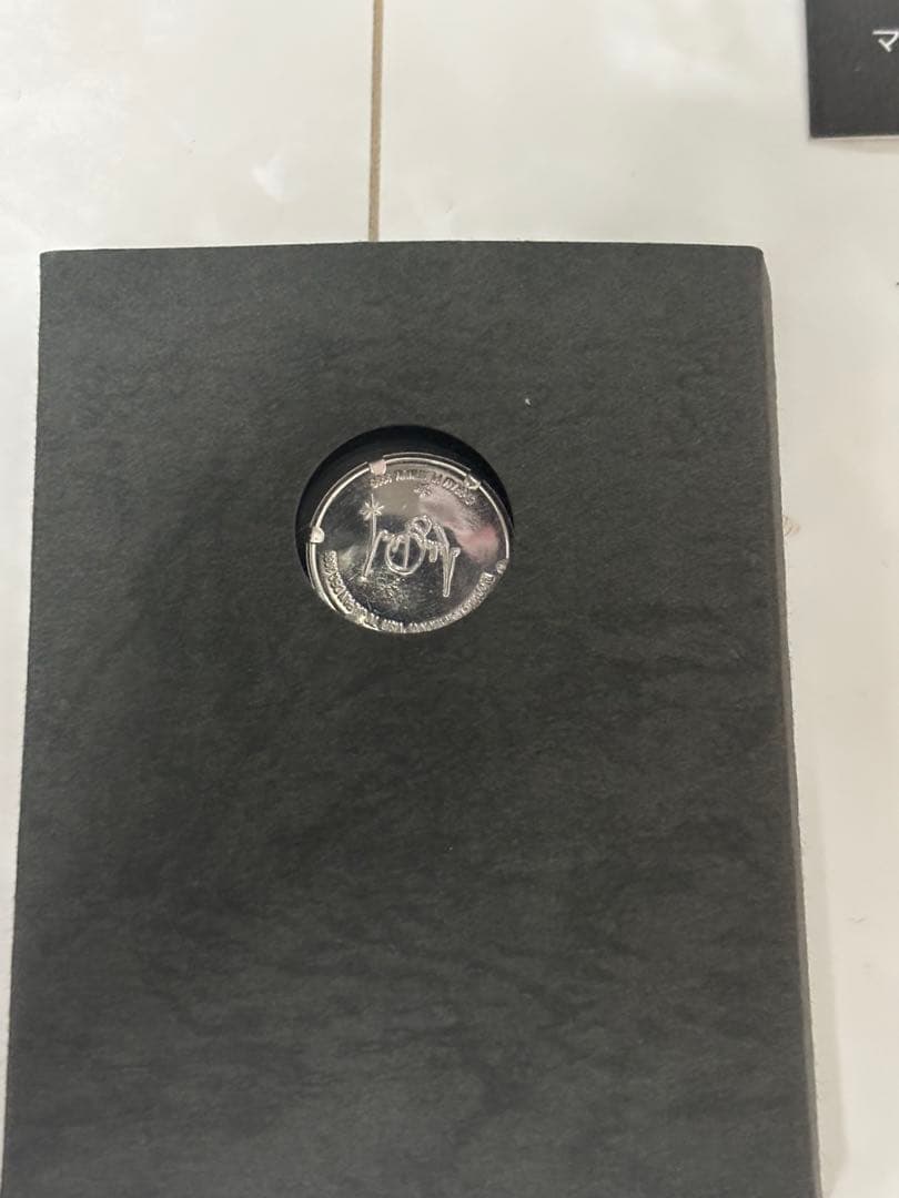 マイケル・ジャクソン 訪日記念プラチナメダル