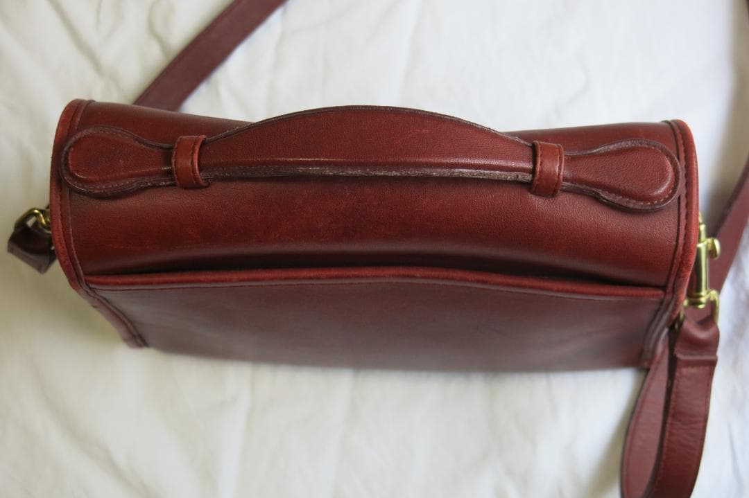 COACH オールドコーチ ショルダーバッグ 2way レザー　赤