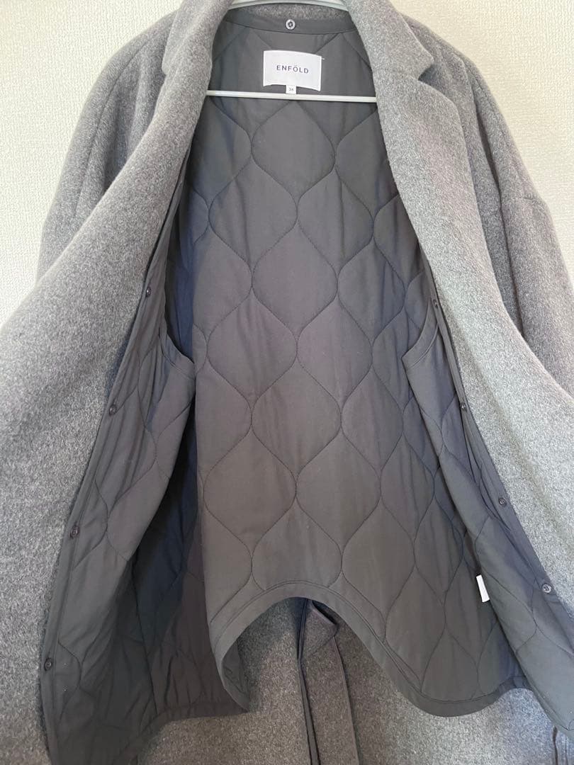 ENFOLD 　チェスターコート　ライナー付