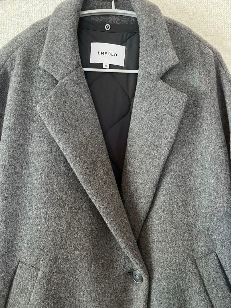 ENFOLD 　チェスターコート　ライナー付