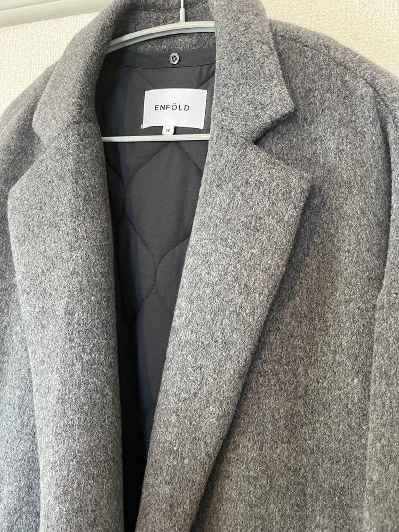 ENFOLD 　チェスターコート　ライナー付