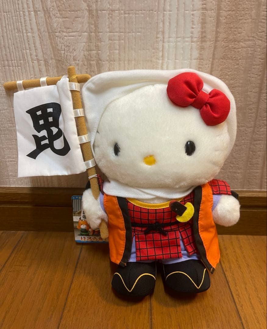 【超レア】【タグ付き】新潟限定 ご当地キティぬいぐるみ 上杉謙信