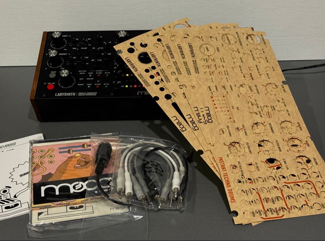 moog labyrinth シンセサイザー アナログ moog セミモジュラー