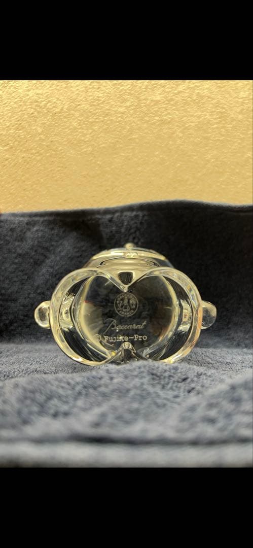 バカラ Baccarat のドラえもん 円筒ケース付き　大値下げ中！