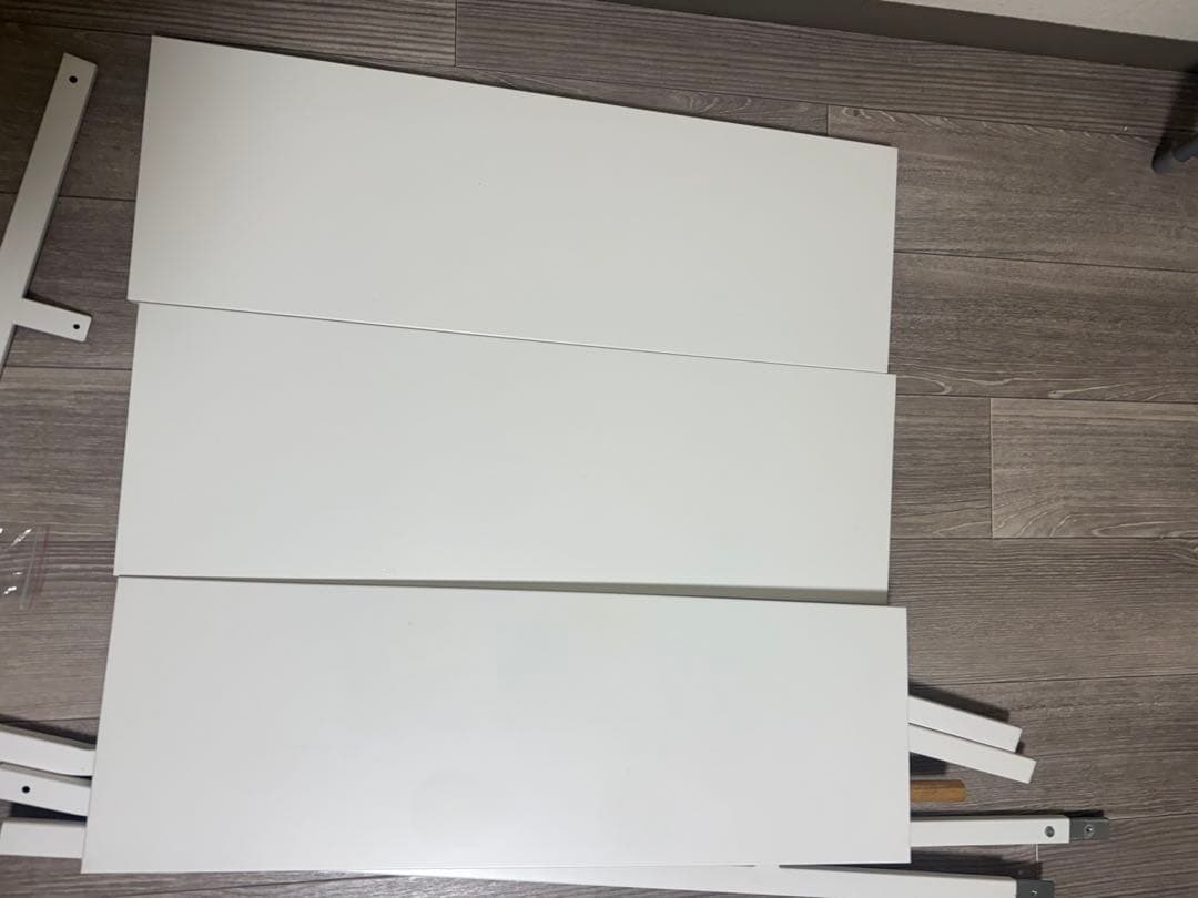 期間限定値下げ【美品】Tower 立て掛けランドリーシェルフ ホワイト