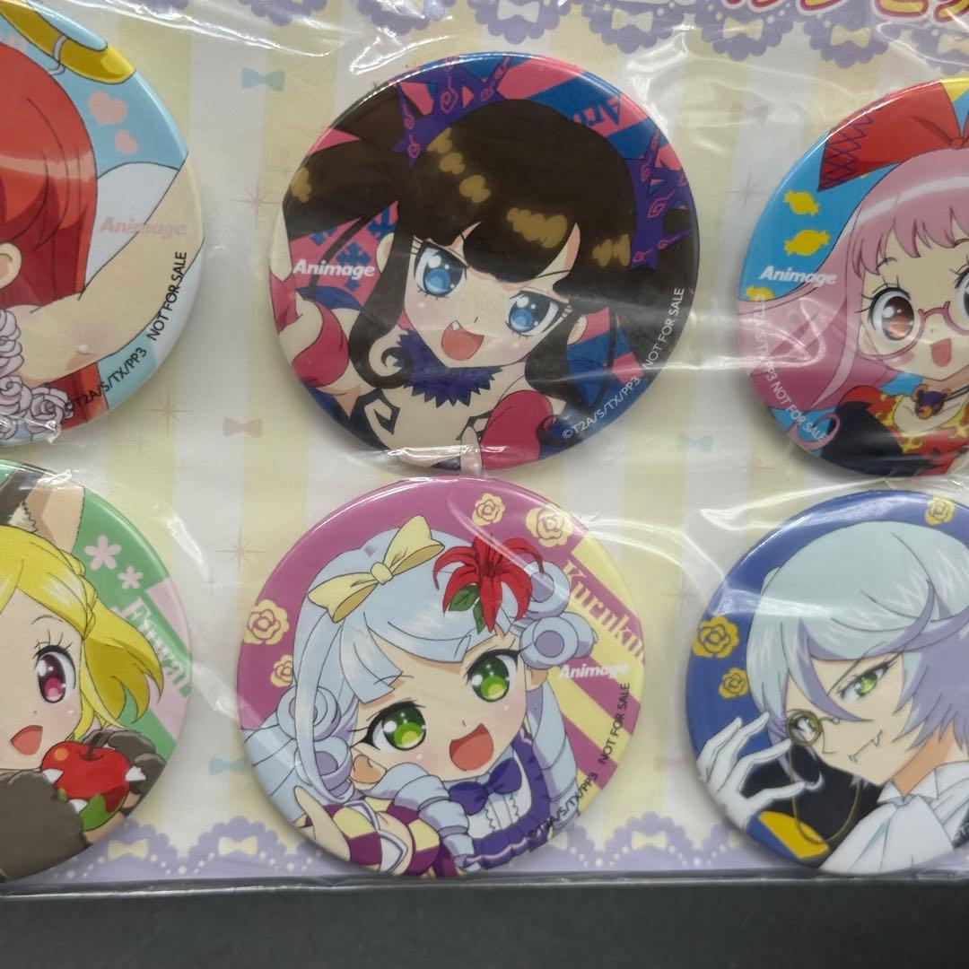 プリパラ アニメージュ 応募者全員サービス 缶バッジ