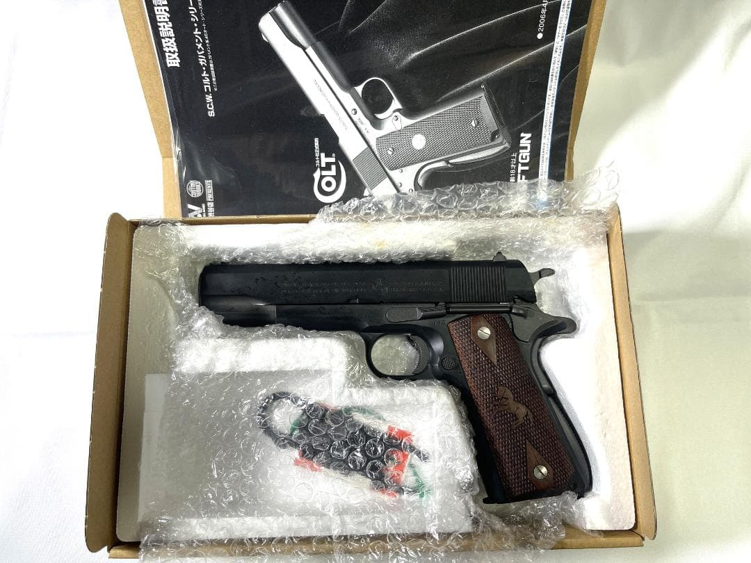 【中古】カスタム　WA　コルトガバメント M1911A1ミリタリーモデル HW