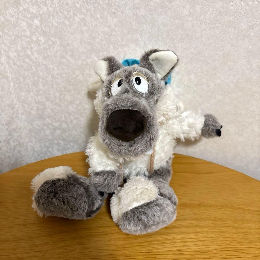 【美品】NICI ウルビー ぬいぐるみ オオカミ ウルフ ひつじ 日本未発売