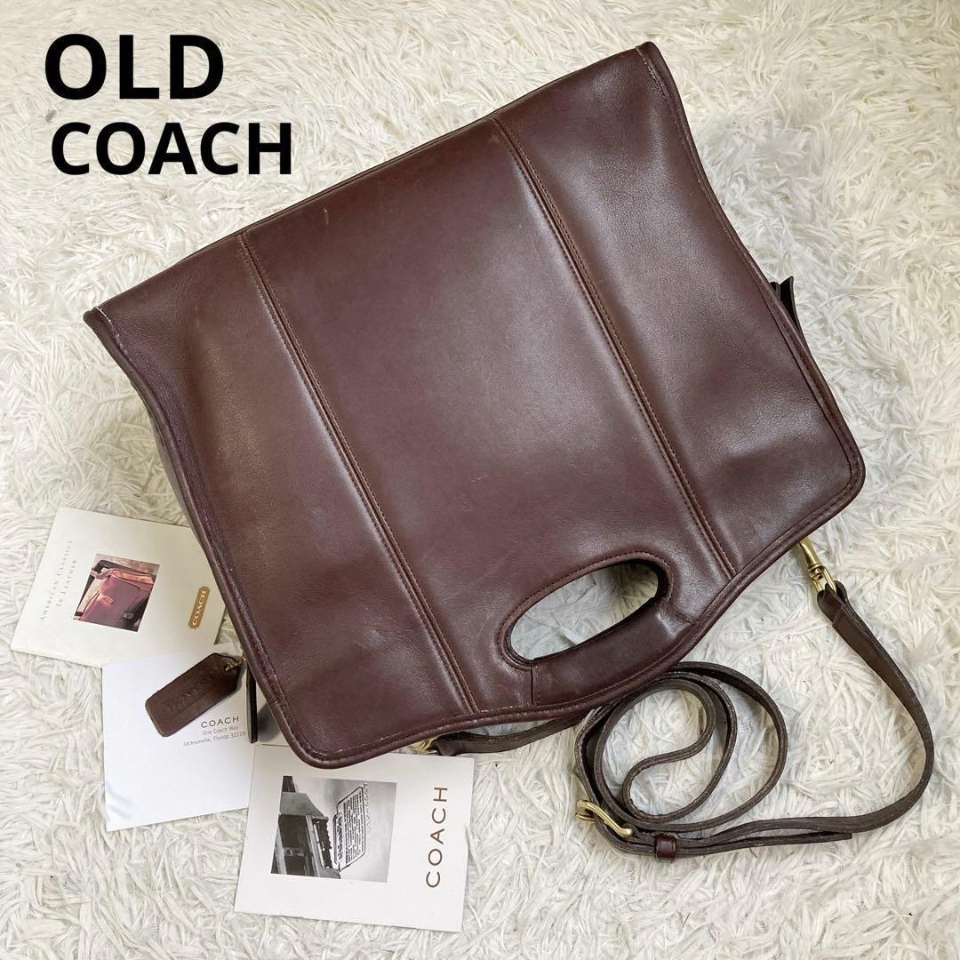 バッグ vintage coach old ZIP TOP SHOPPER 9995