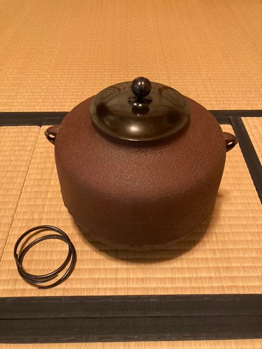 髙橋敬典作　阿弥陀堂釜