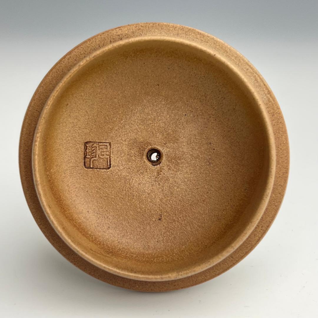 梨皮 朱泥 泳心道人 底款 寿珍 蓋裏印 煎茶急須古玩中国美術唐物擺件 41b