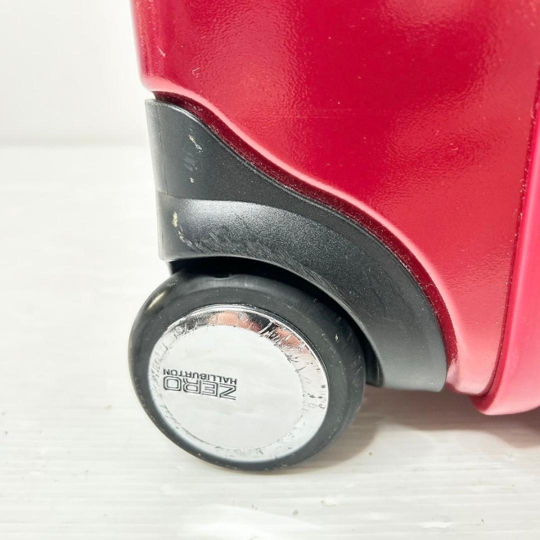 ゼロハリバートン キャリーケース キャリーバッグ 機内持込可 レッド