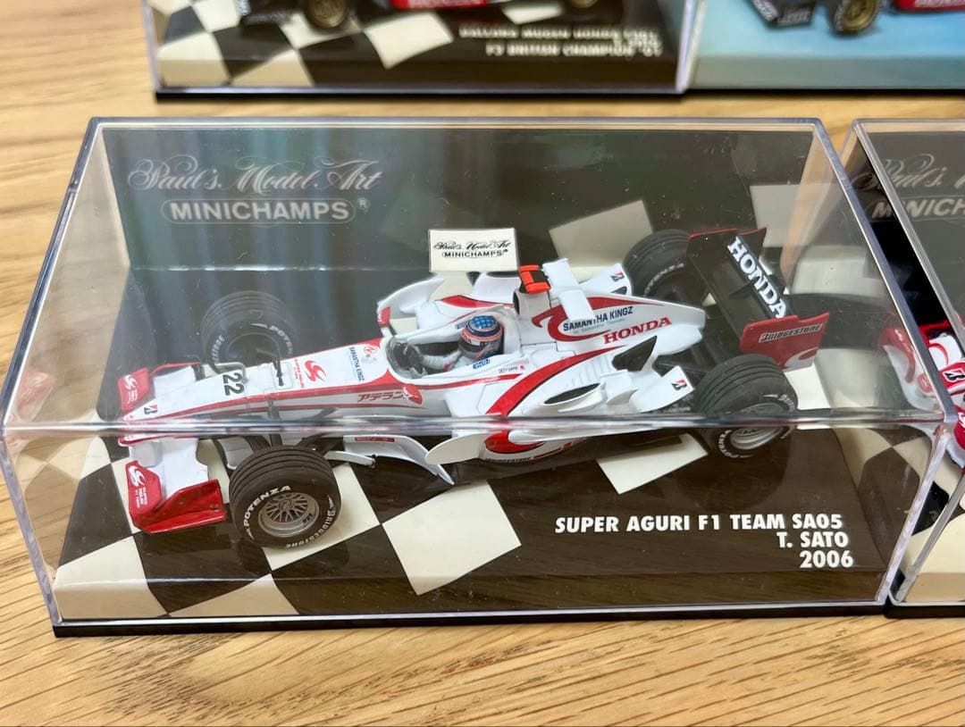 ミニチャンプス F1 佐藤琢磨 1/43スケール 8台セット