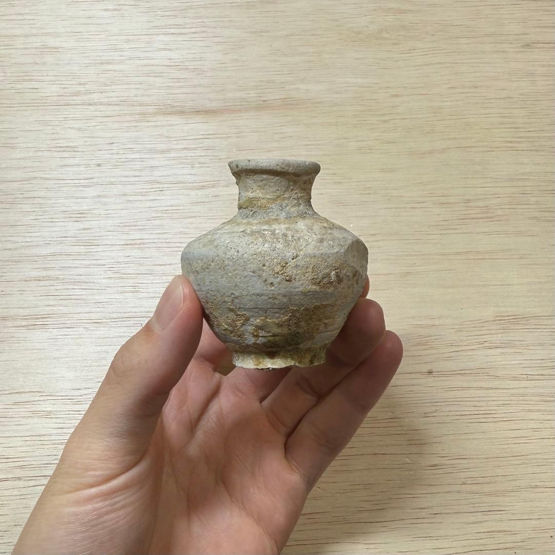 古瀬戸 小壷 分骨壺 鎌倉時代 陶片 発掘品 古美術 民藝 古常滑 山茶碗 骨董