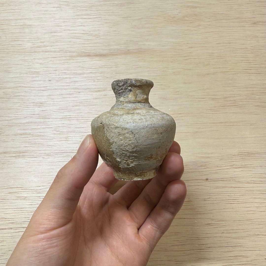 古瀬戸 小壷 分骨壺 鎌倉時代 陶片 発掘品 古美術 民藝 古常滑 山茶碗 骨董