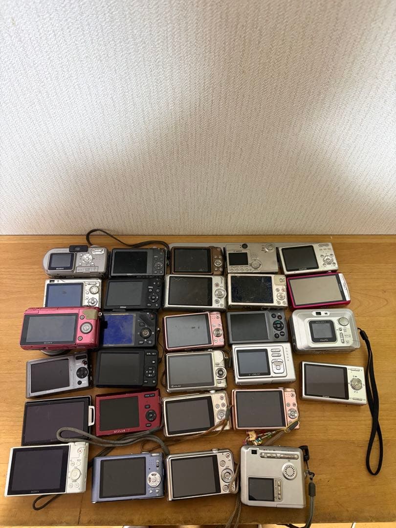 【ジャンク品】デジタルカメラ28台　まとめ
