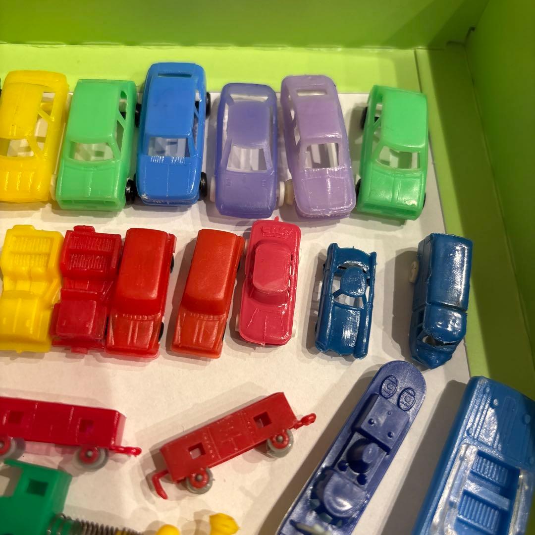 昭和レトロ　グリコ　おまけ　1960〜70年代　車　船　列車　まとめ売り