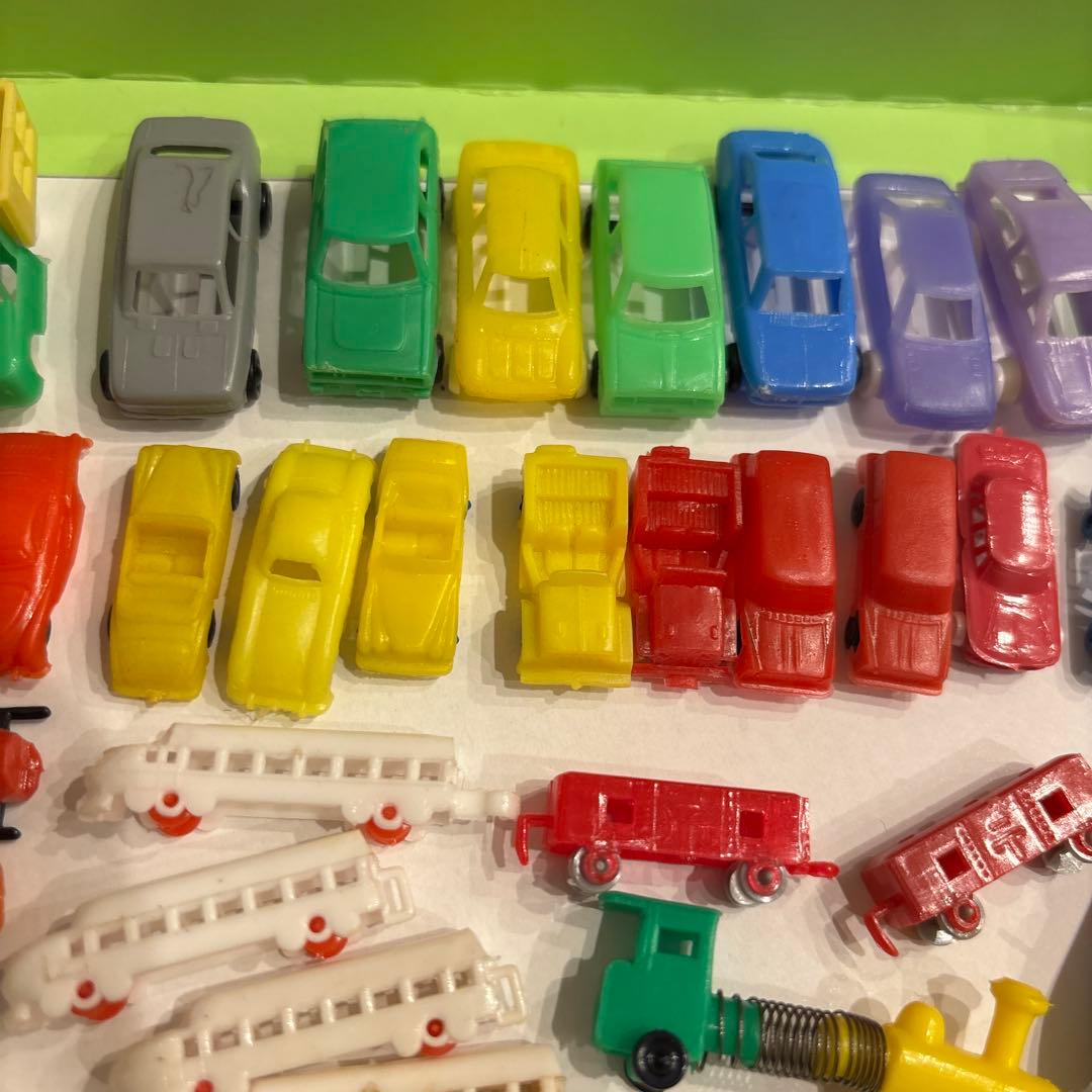 昭和レトロ　グリコ　おまけ　1960〜70年代　車　船　列車　まとめ売り