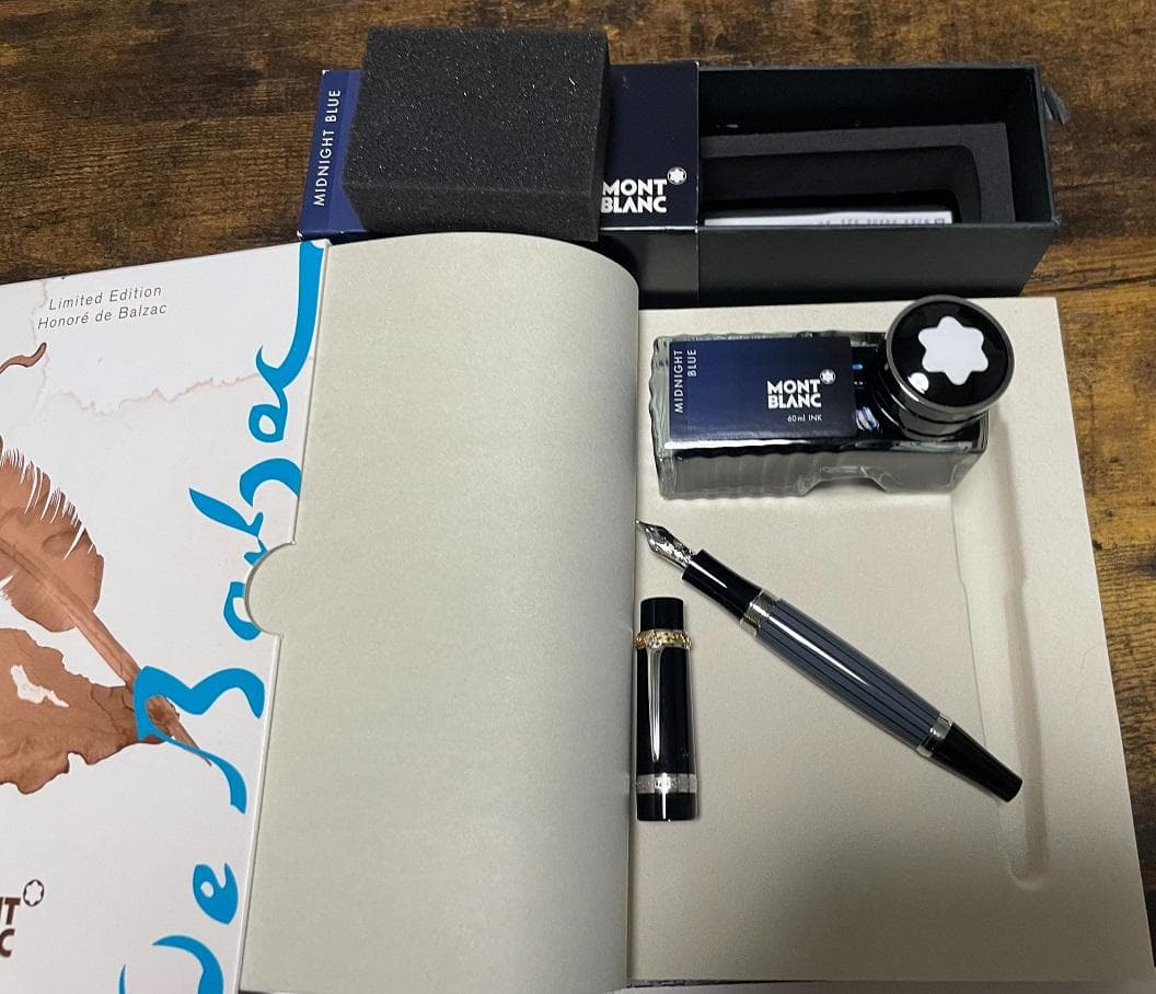 Mont blanc 作家シリーズ限定品 \"Honoré de Balzac\"