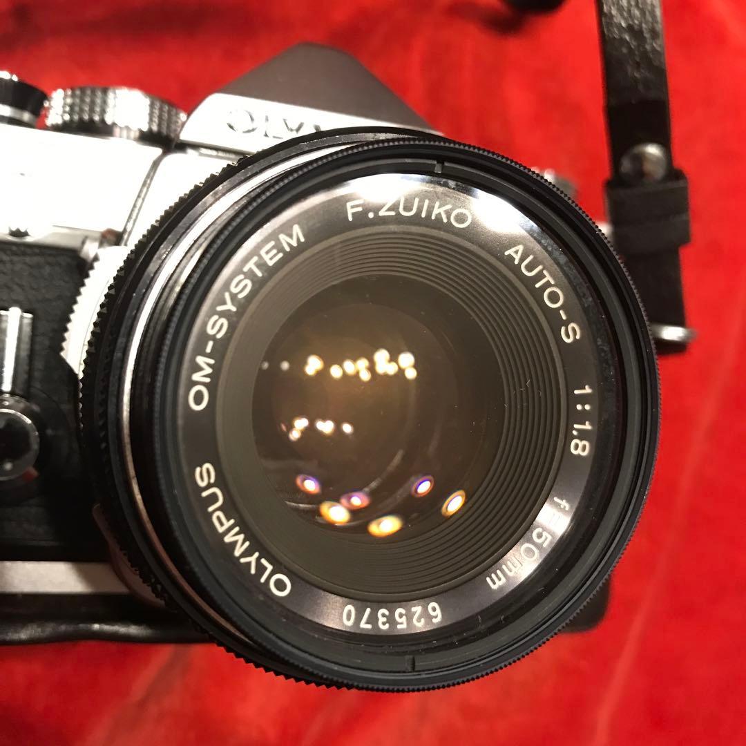 美品　動作良好　olympus om-1 オリンパス フィルムカメラ　レンズ付