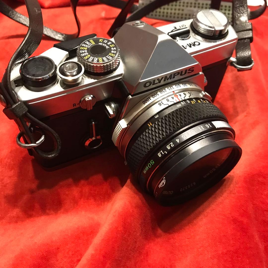 美品　動作良好　olympus om-1 オリンパス フィルムカメラ　レンズ付