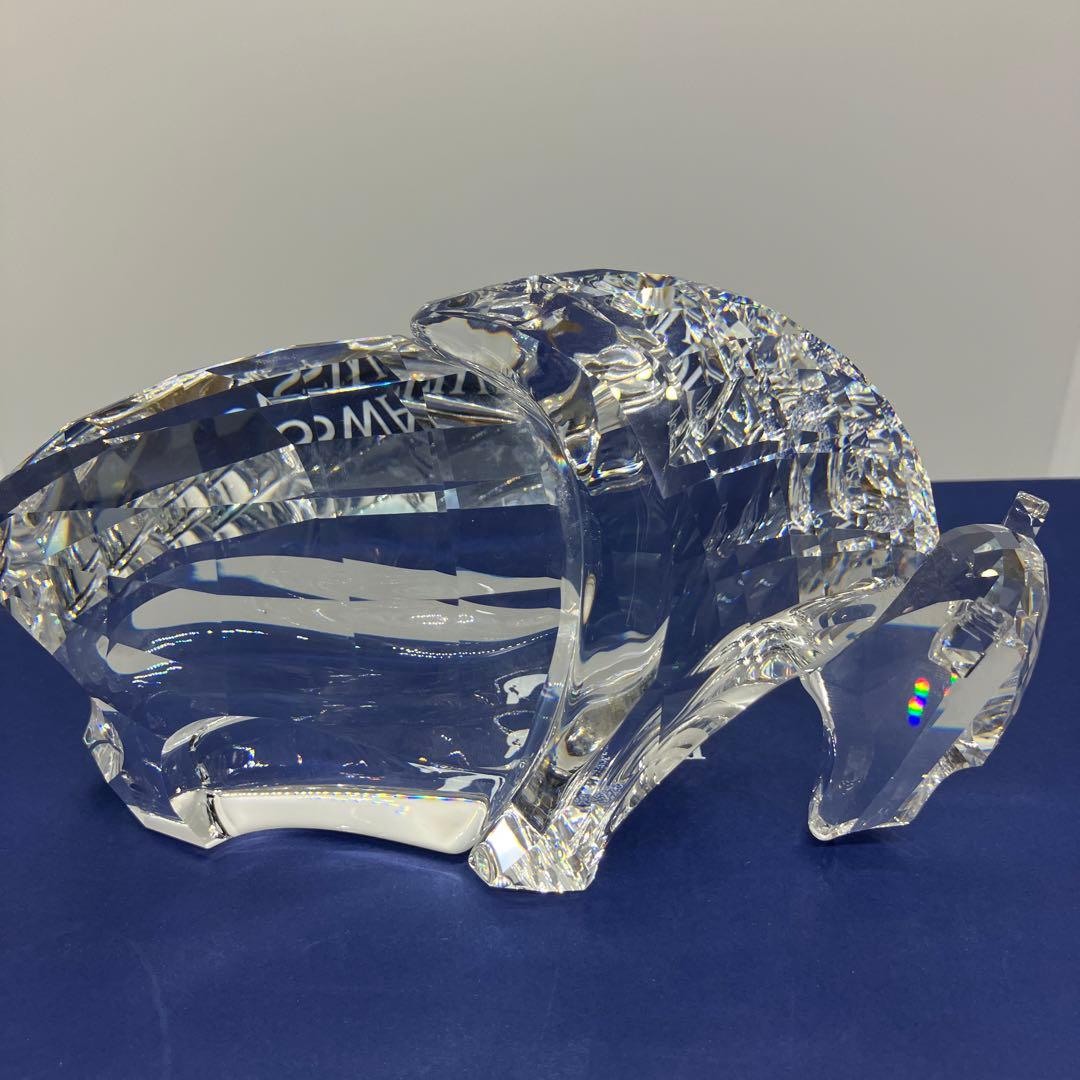 SWAROVSKI スワロフスキー バッファロー クリスタル アニマル 牛