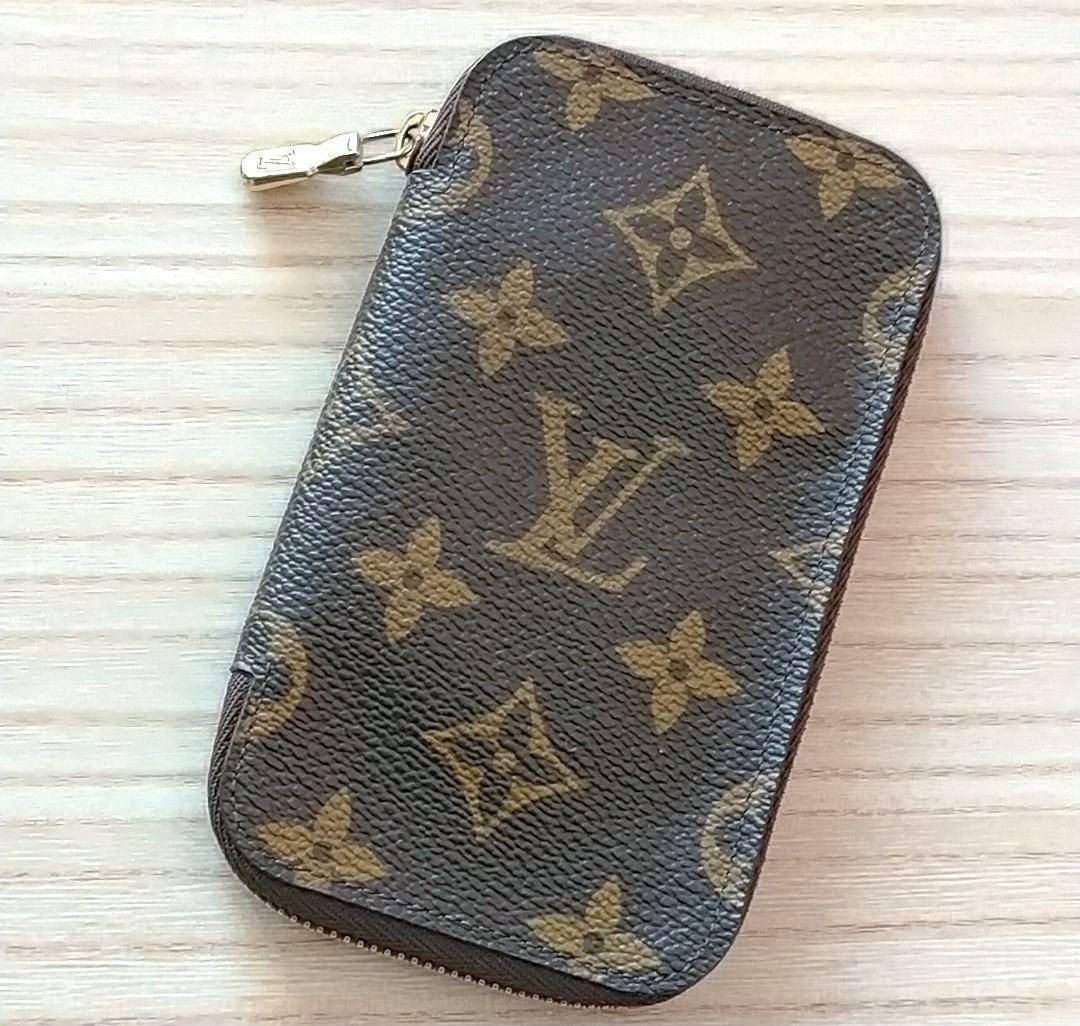 【美品】ルイヴィトン モノグラム キーケース ポシェット6クレ M62610