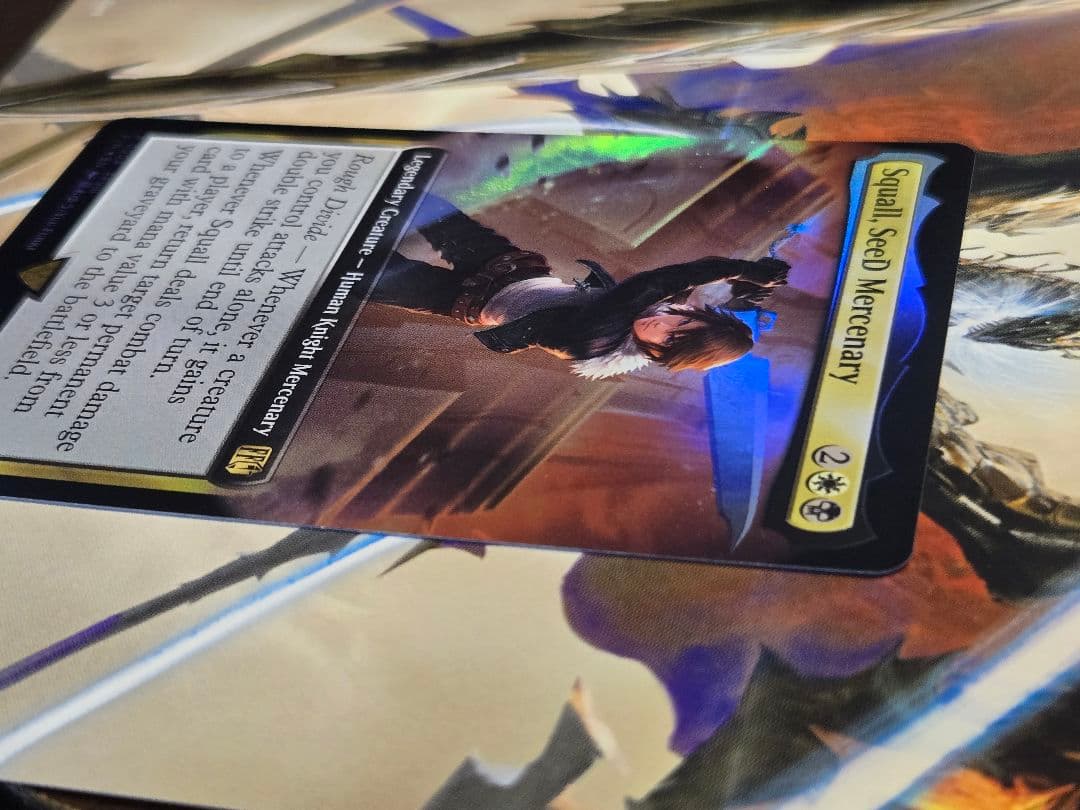 シードの傭兵、スコール　拡張　Foil