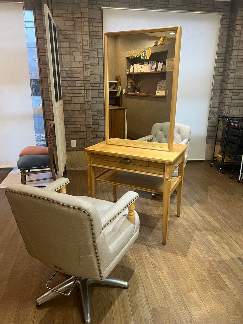 【mateli】両面式木製ドレッサー