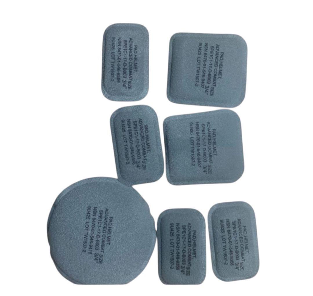 中古ミリタリーヘルメット アゴ紐 パッドセット Lサイズ