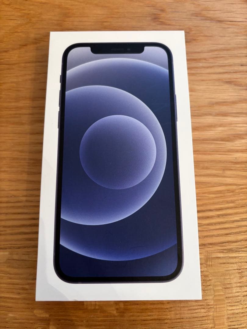 Apple iPhone 12 ブラック 本体　美品