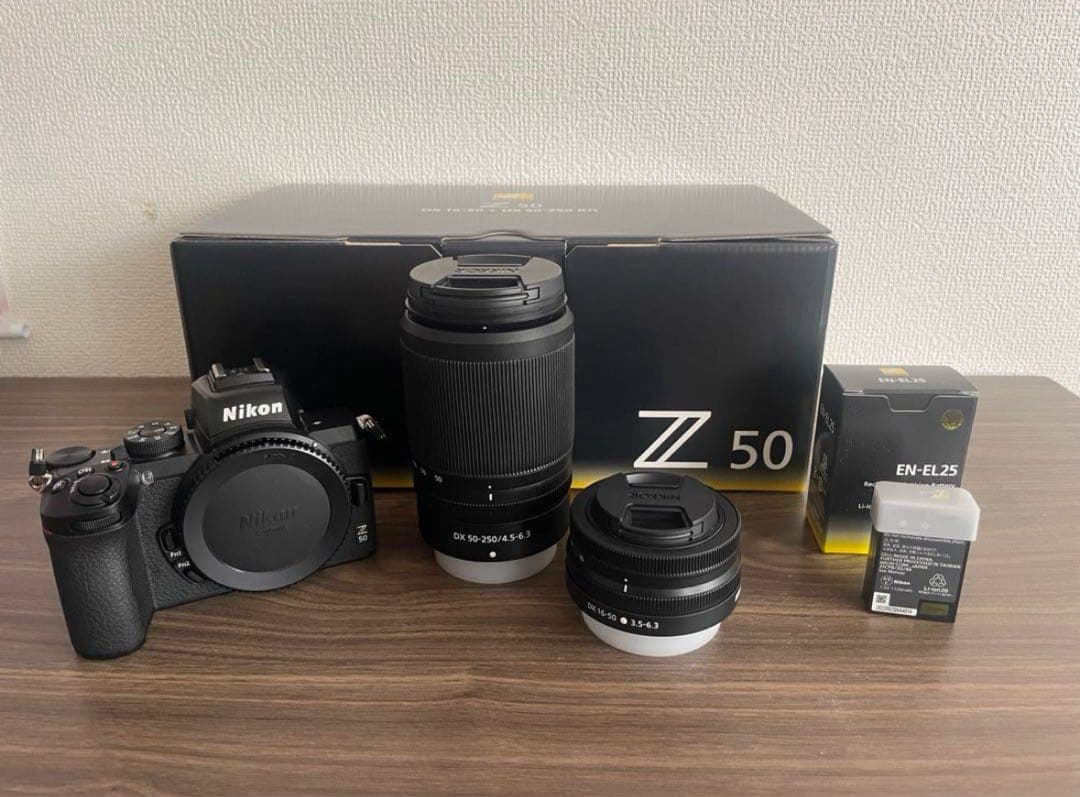 Nikon Z 50 ダブルズームキット　 デジタルカメラ防湿ボックス付き