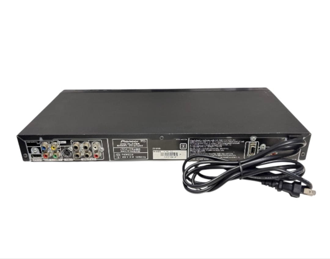 【再生OK】Pioneer SACD対応 DVDプレーヤー DV-610AV