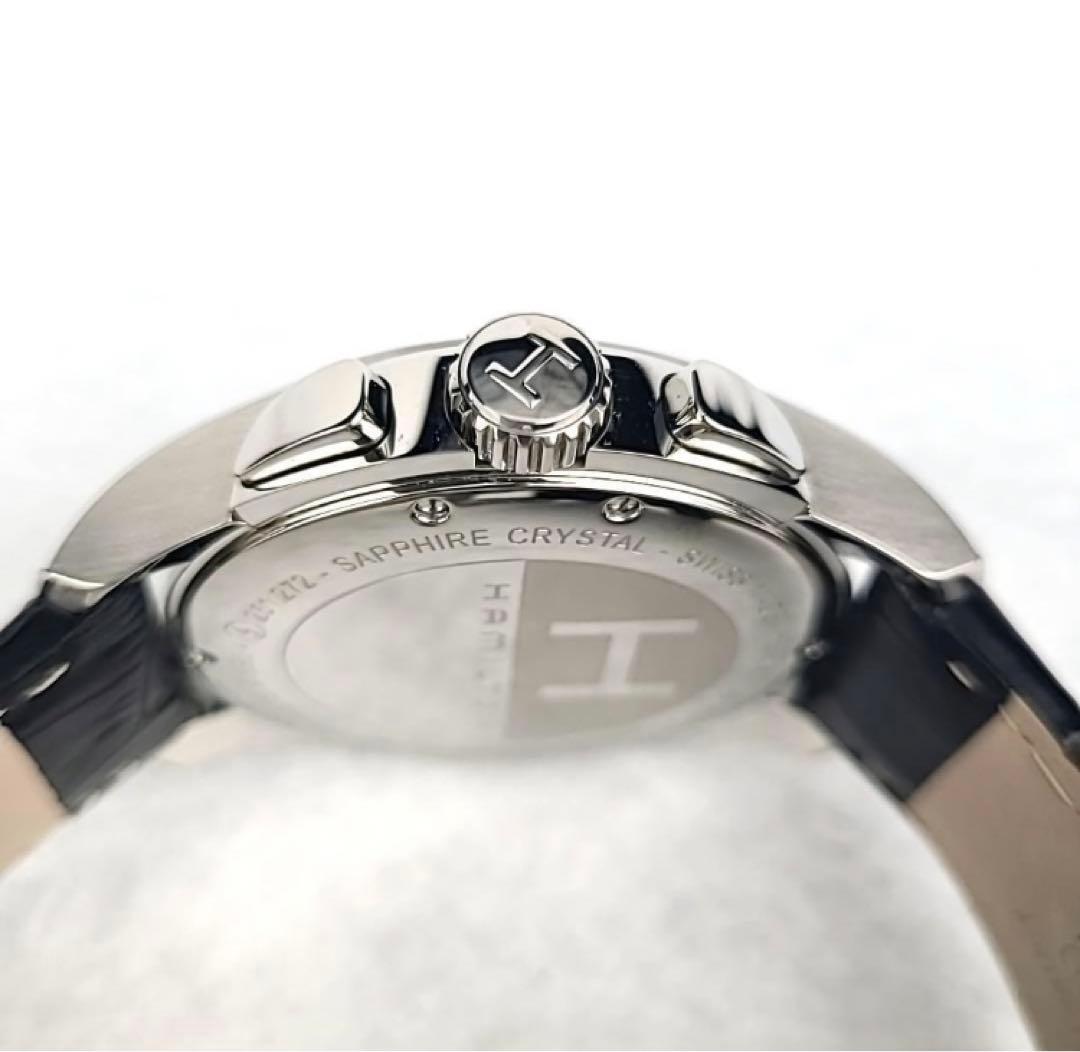 【値下げ！極美品】Hamilton ジャズマスター クロノデイト 革バンド黒