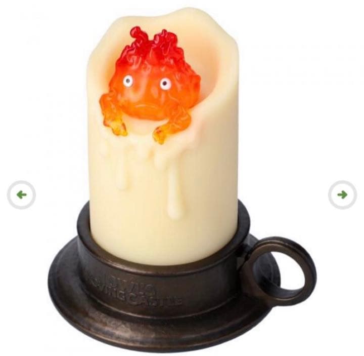 【新品未使用】ハウルの動く城 カルシファーのゆらゆらキャンドルライト