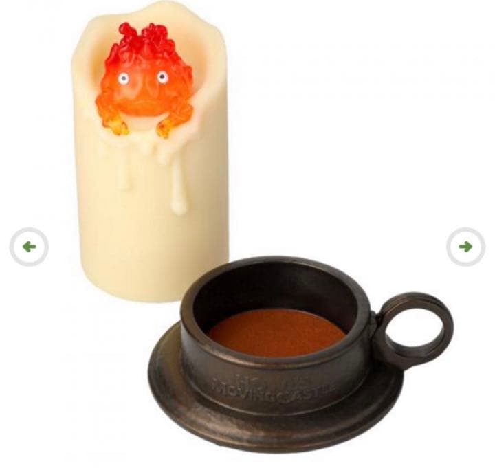 【新品未使用】ハウルの動く城 カルシファーのゆらゆらキャンドルライト