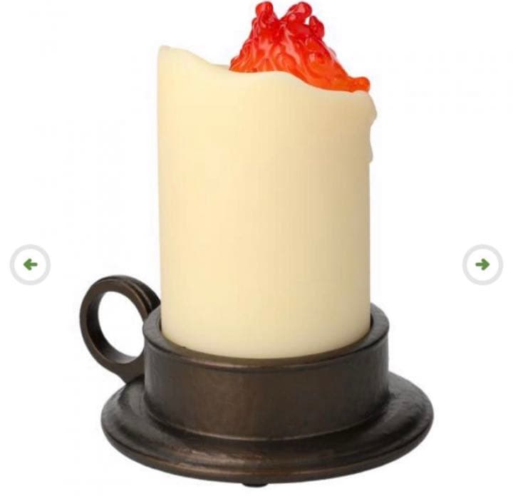 【新品未使用】ハウルの動く城 カルシファーのゆらゆらキャンドルライト