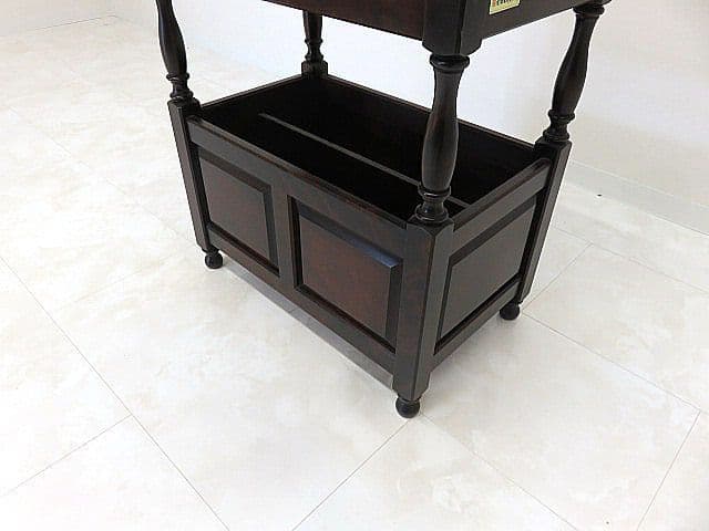 カ*ミ様 北海道民芸家具 樺無垢材サイドテーブル　　リビングテーブル/コンソール