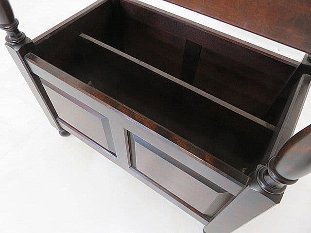 カ*ミ様 北海道民芸家具 樺無垢材サイドテーブル　　リビングテーブル/コンソール