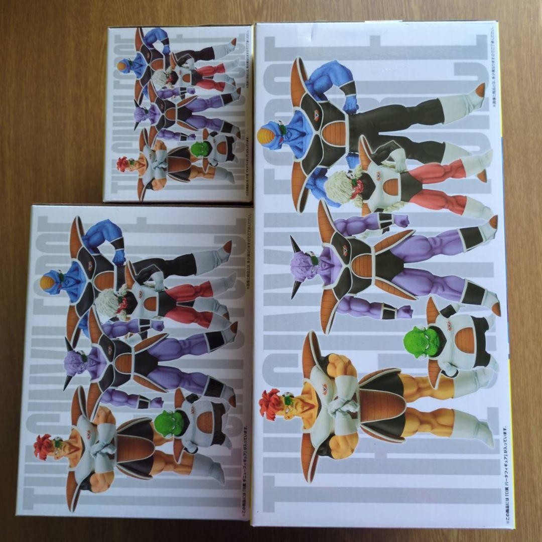 ドラゴンボール一番くじ　フィギュア　ギニュー　バーダ　グルド　　3体セット